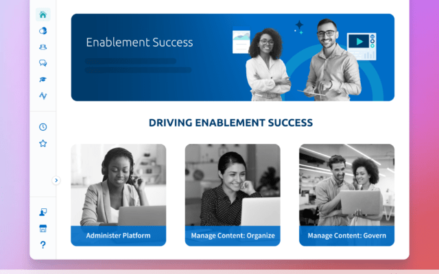 Sales Enablement Product Highspot - Redesign